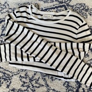Abercrombie and Fitch Long Sleeve Striped Shirt